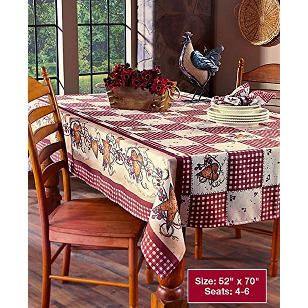 INTERESTPRINT Cartoon Pizza Tablecloth for Family Gathering Party Holidays 60 x 84 Inch 